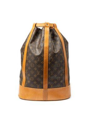 Louis Vuitton Randonnee Brown Monogram Canvas Backpack